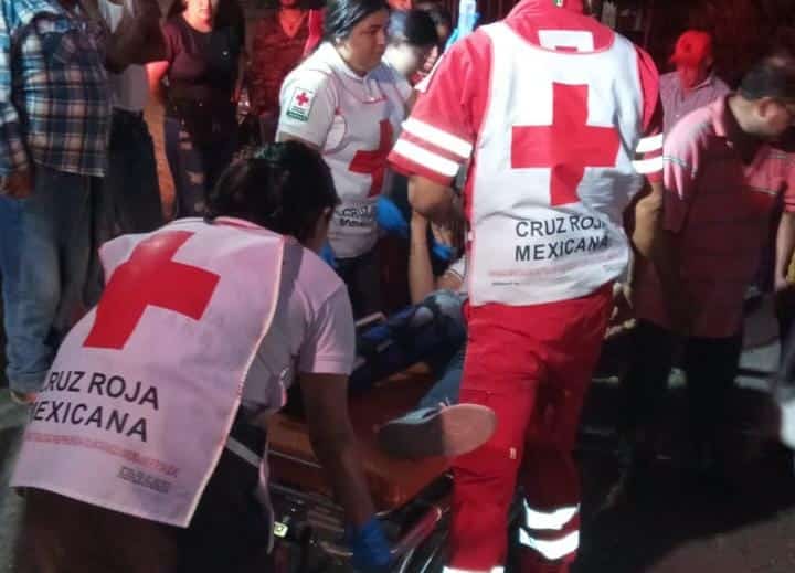 Accidente en moto
