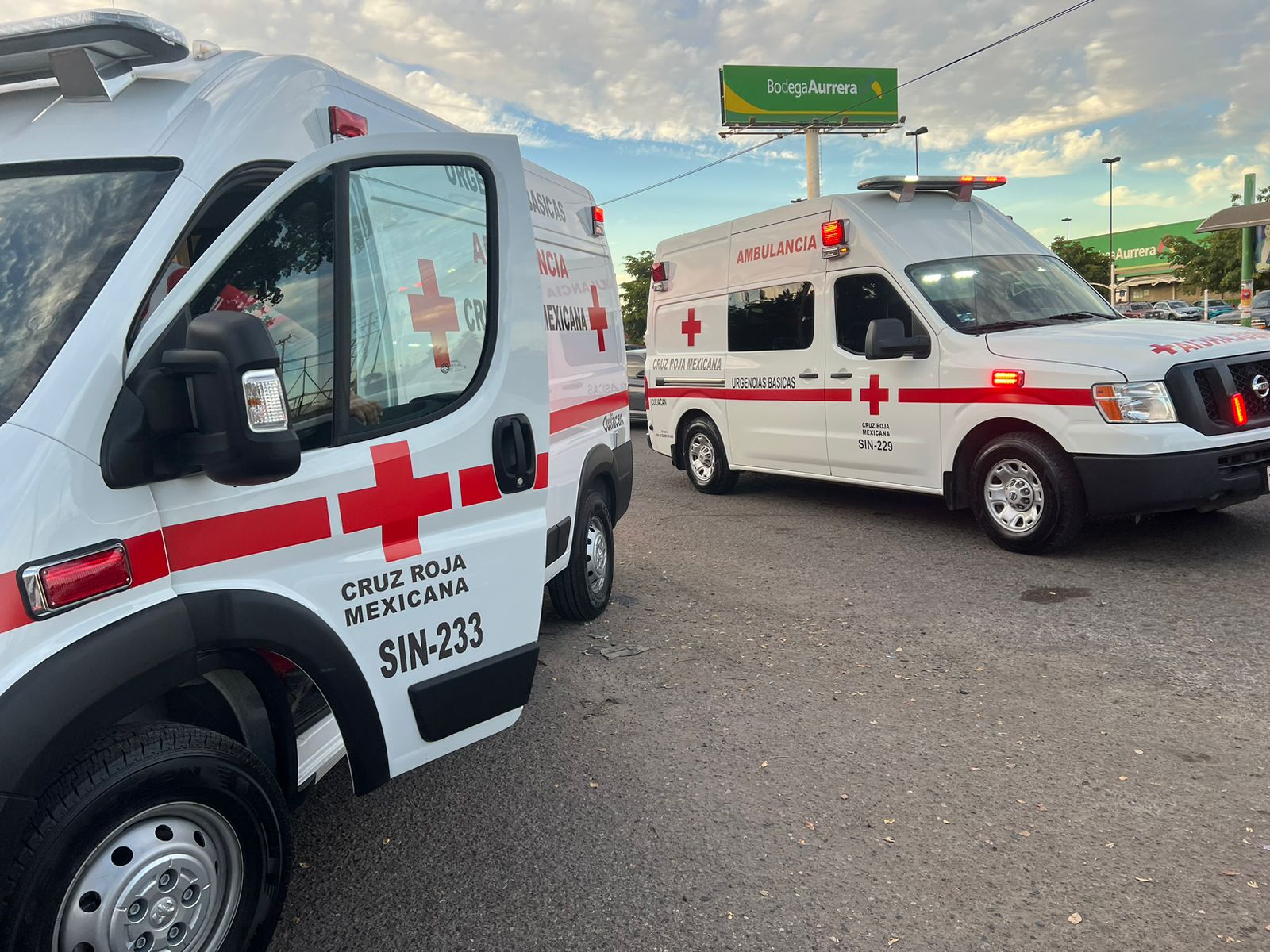 Ambulancias de la Cruz Roja