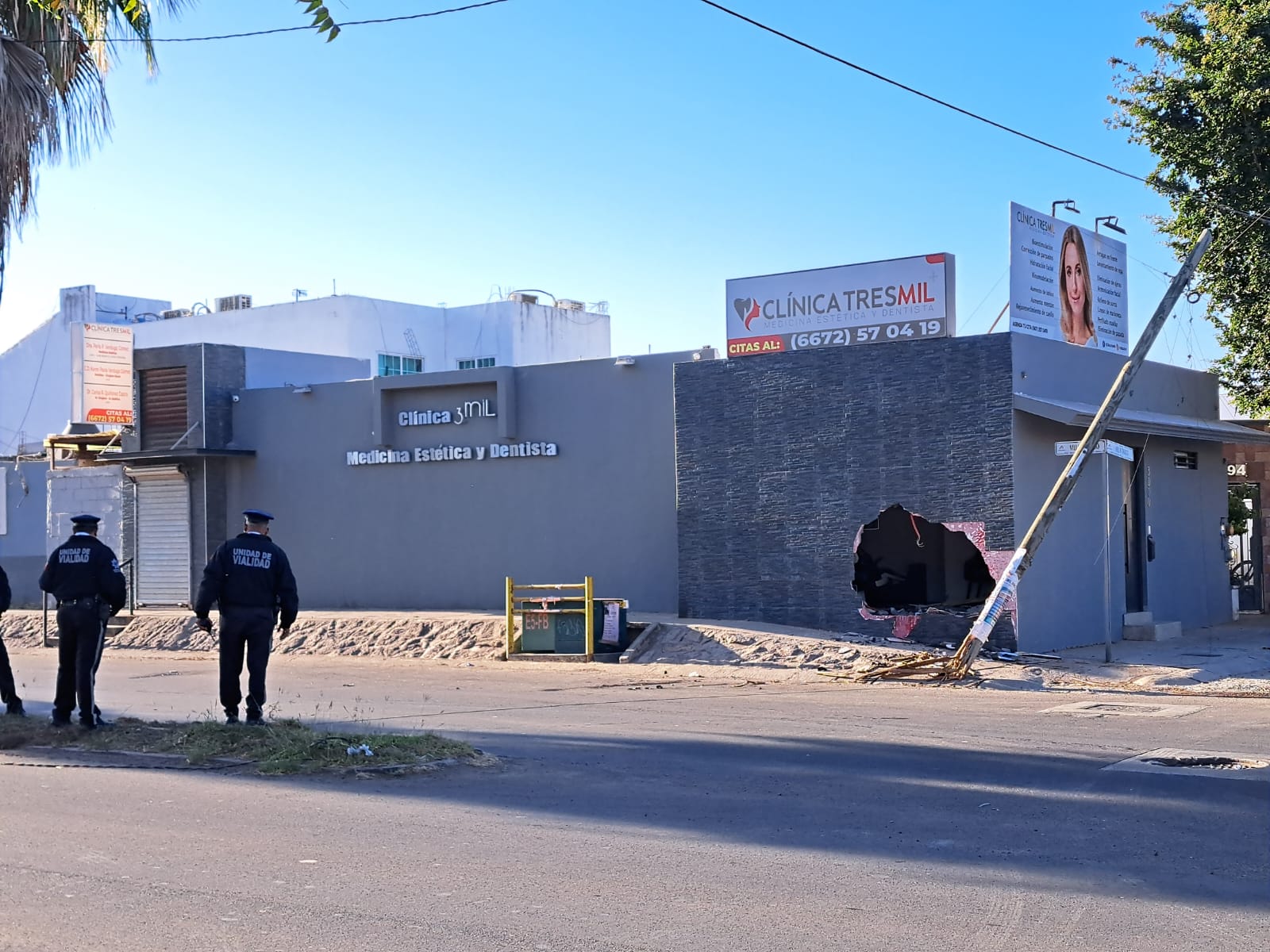 accidente clínica dental