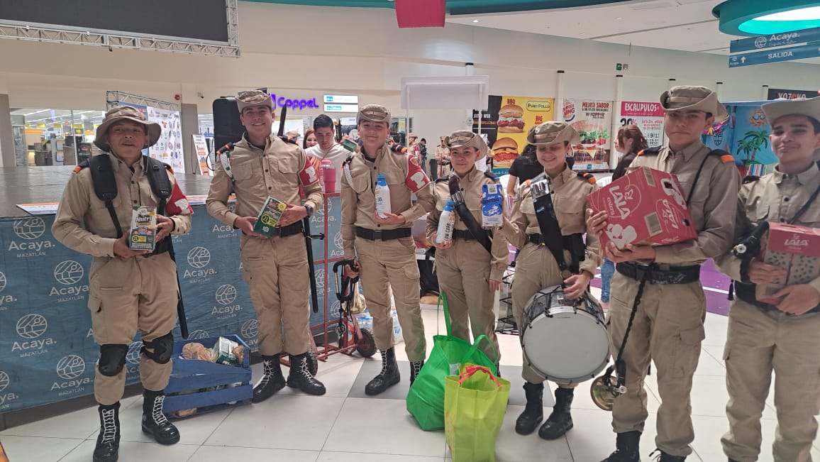 El Banco de Alimentos Mazatlán IAP, da banderazo de arranque de la campaña Dibujemos Sonrisas con Bigotes de Leche.