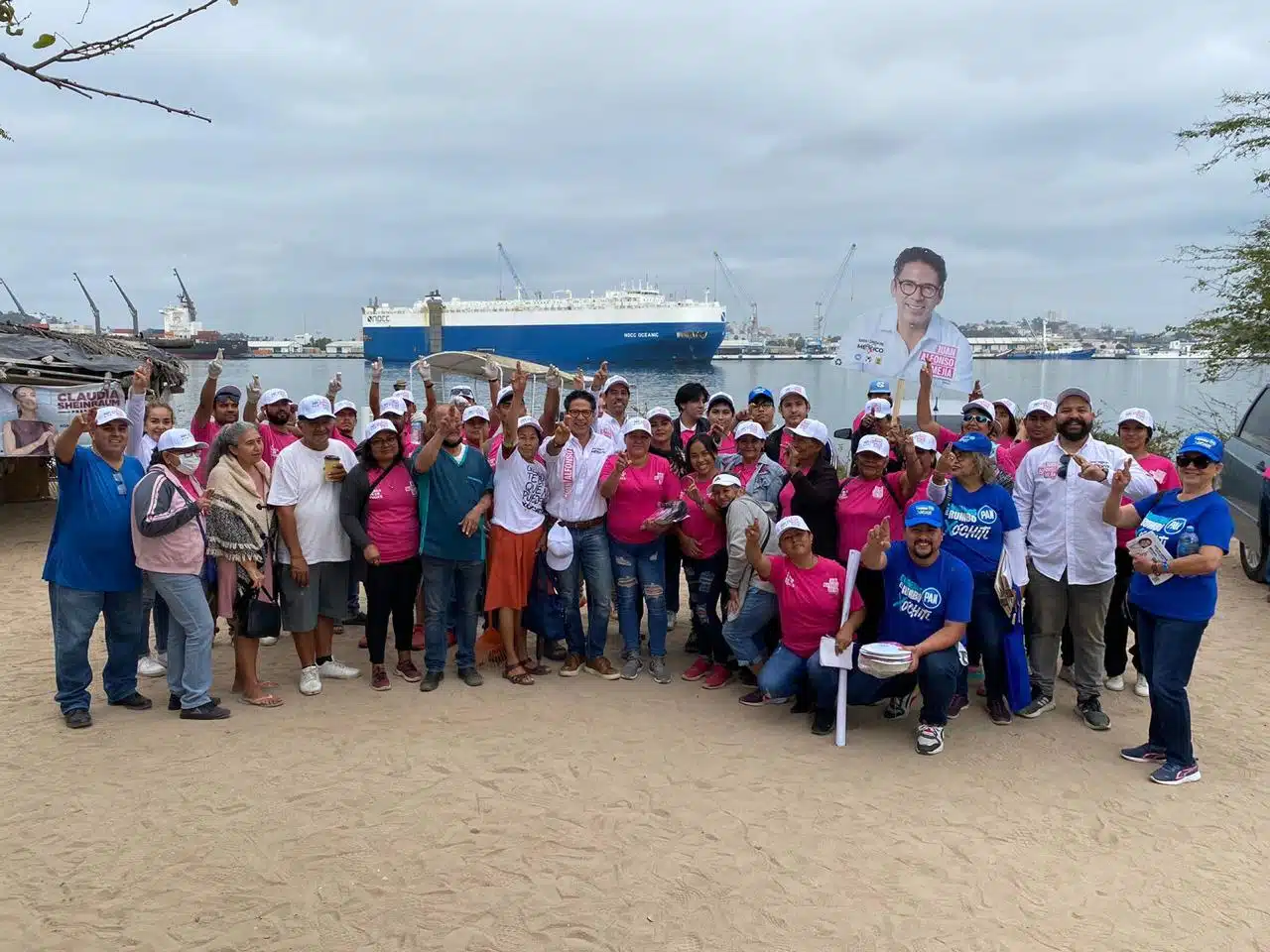 Juan Alfonso Mejía en la Isla de la Piedra