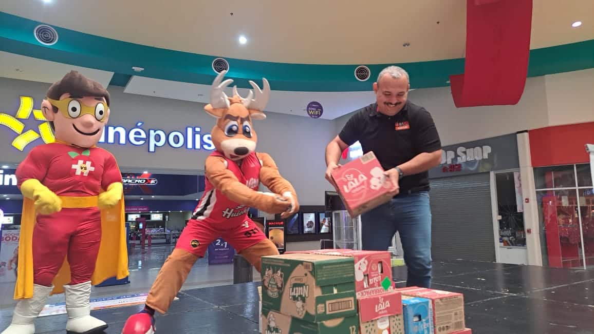 El Banco de Alimentos Mazatlán IAP, da banderazo de arranque de la campaña Dibujemos Sonrisas con Bigotes de Leche.