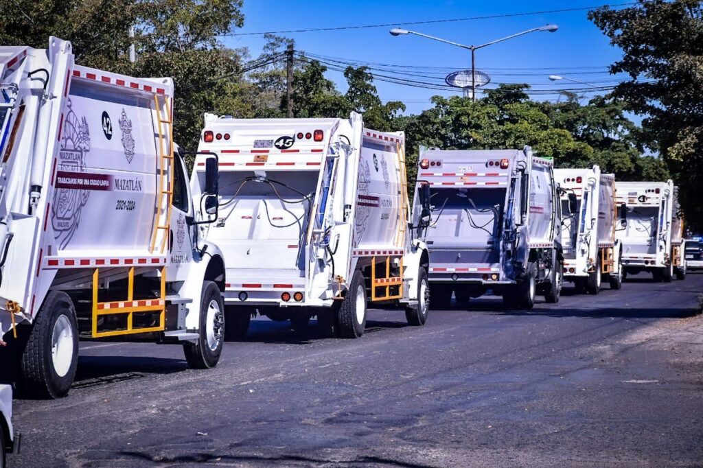 Camiones recolectores de basura