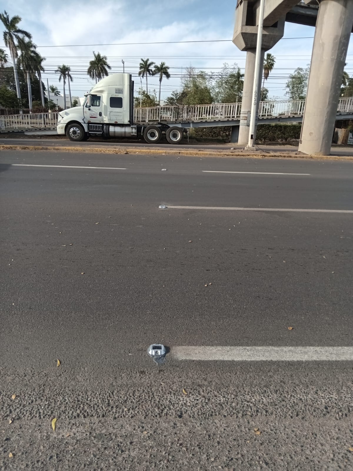 Rehabilitación de carretera por Semana santa.