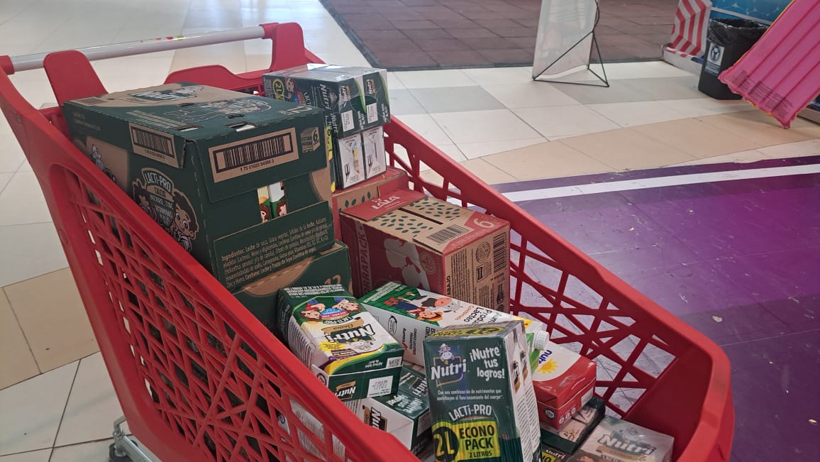 El Banco de Alimentos Mazatlán IAP, da banderazo de arranque de la campaña Dibujemos Sonrisas con Bigotes de Leche.