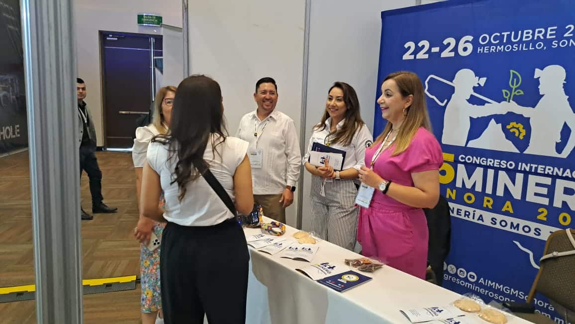 Stands en el Congreso Internacional Minero Sinaloa 2024 en Mazatlán