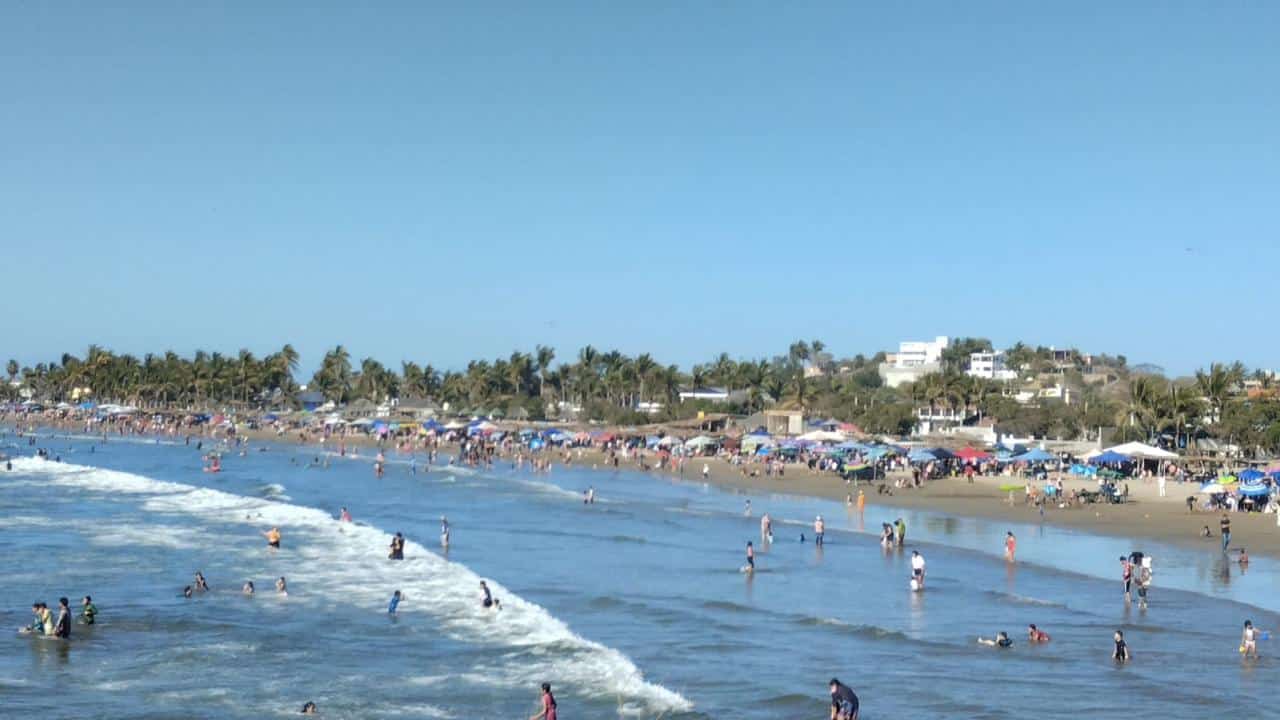 Una gran afluencia de visitantes se mostró en el municipio, así como la presencia de las autoridades en esta Semana Santa en San Ignacio