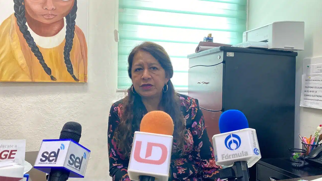 Emma Rodríguez Choreño, titular del Instituto Municipal de las Mujeres en Mazatlán