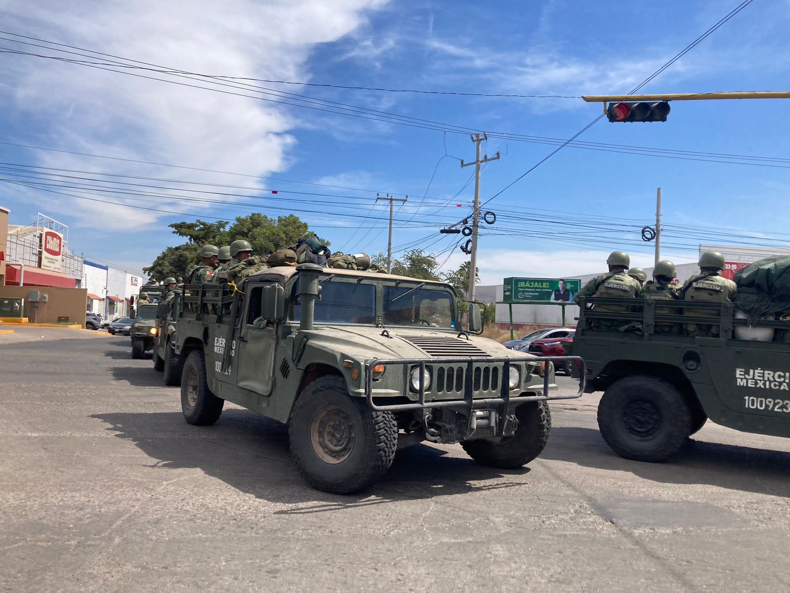 Contingente de 300 efectivos del Ejército Mexicano llegó a Sinaloa
