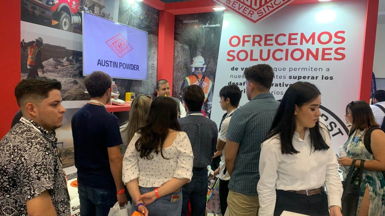 Stands en el Congreso Internacional Minero Sinaloa 2024 en Mazatlán