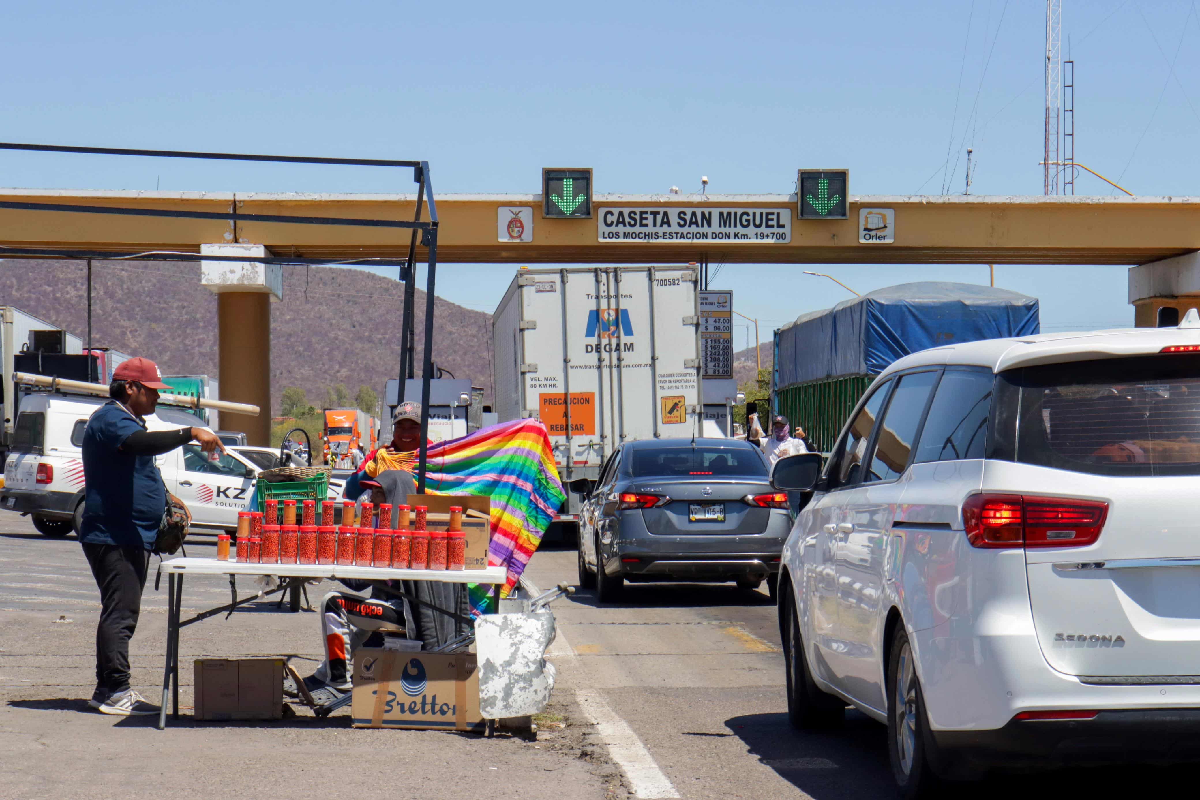 Flujo vehicular en la México 15, zona norte