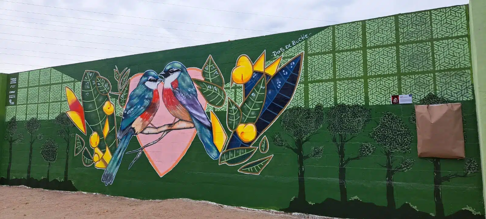 Inauguran murales artísticos con rueda d prensa " Llaves de color"