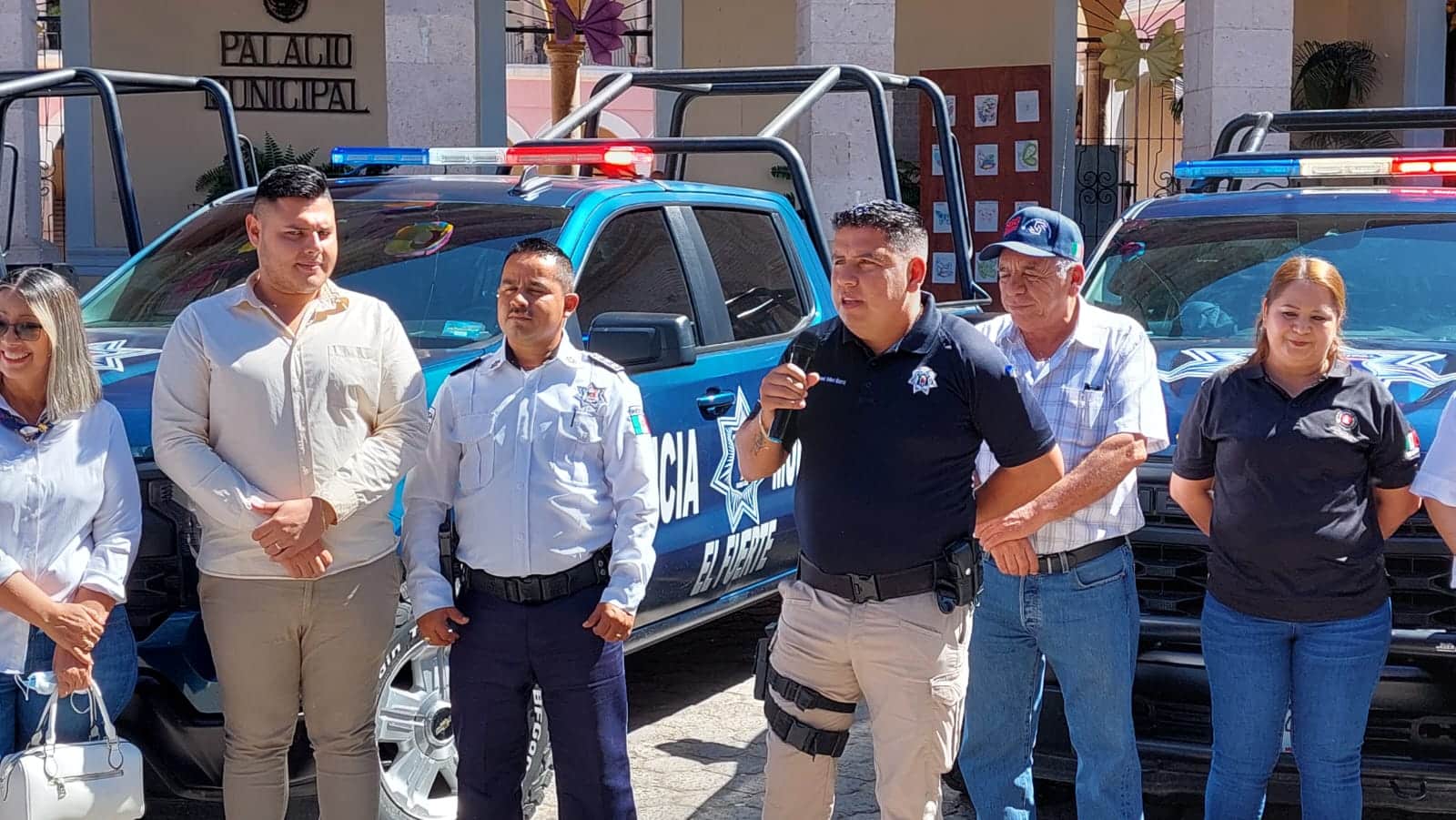 Dan banderazo en El Fuerte por inicio de operativo Semana Santa Segura 2024,