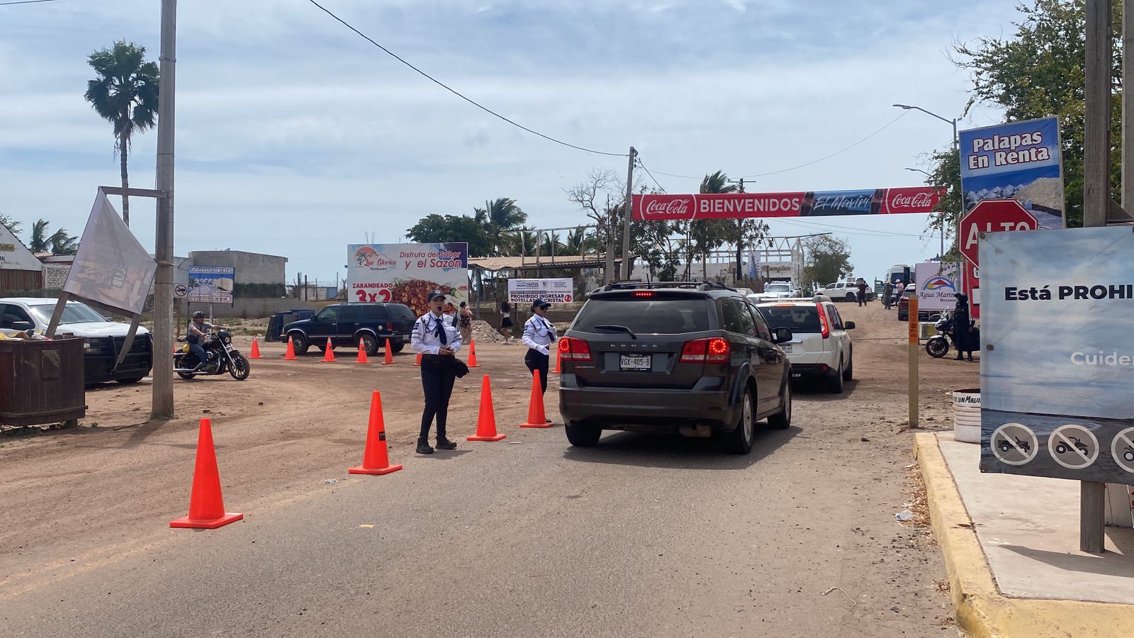 Operativo en San Miguel por Semana Santa 2024.