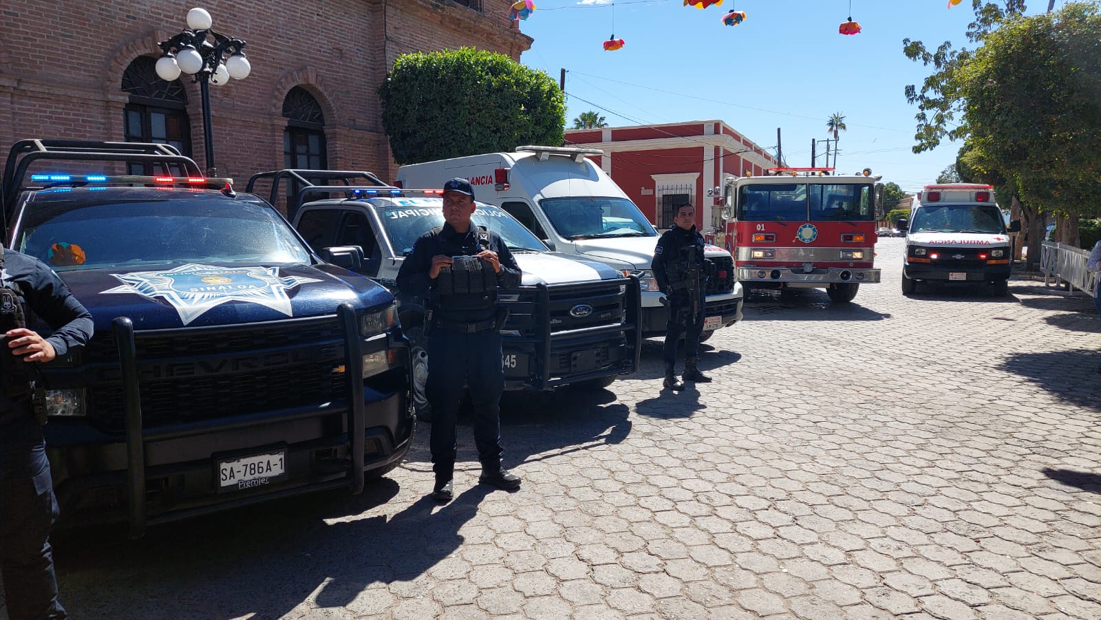 Dan banderazo en El Fuerte por inicio de operativo Semana Santa Segura 2024,