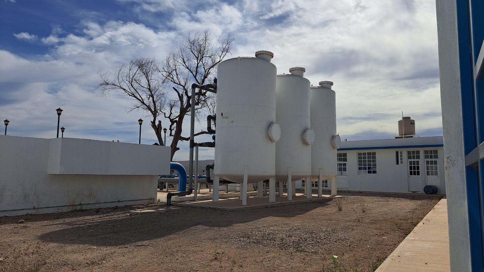 Panta potabilizadora ubicada en Capomos, Angostura