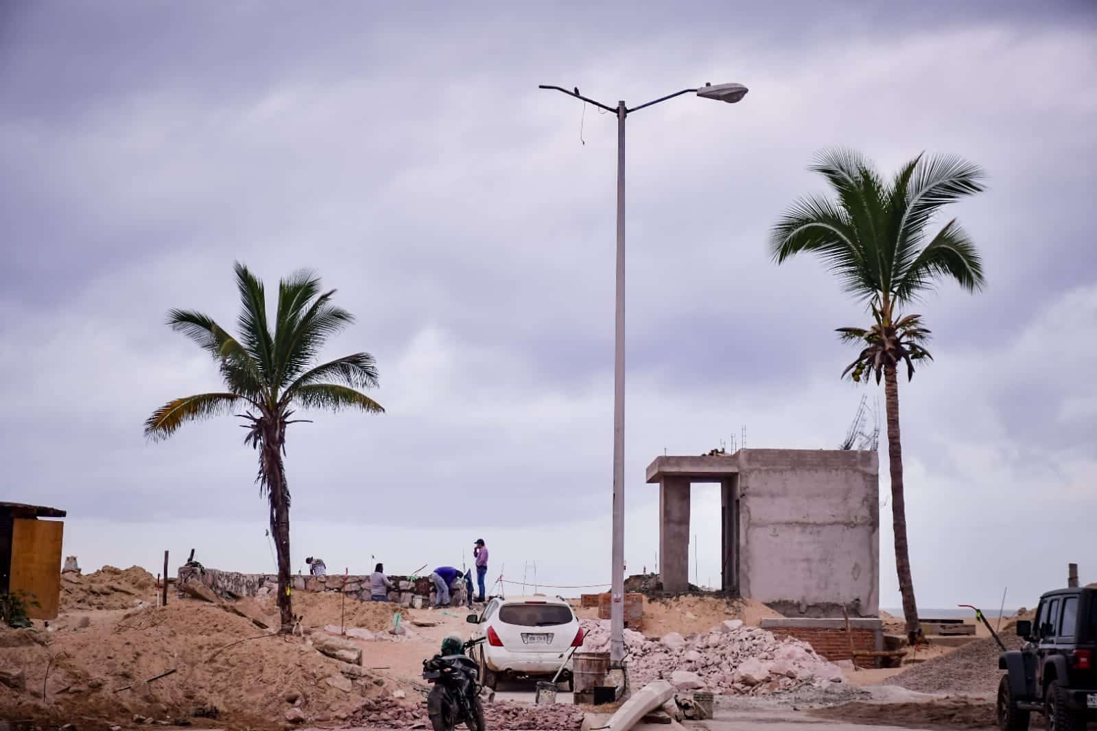 Playa en rehabilitación
