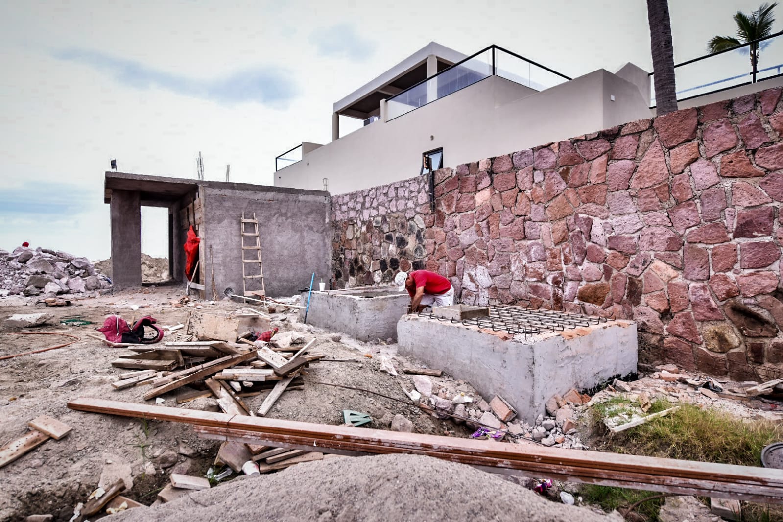 Playa en rehabilitación