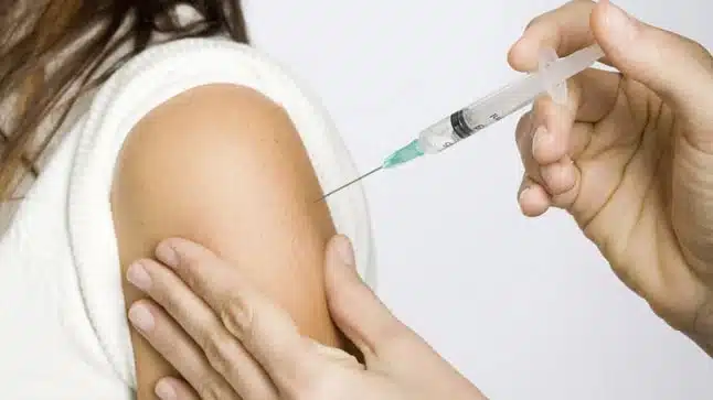 Aplicación de vacuna contra VPH
