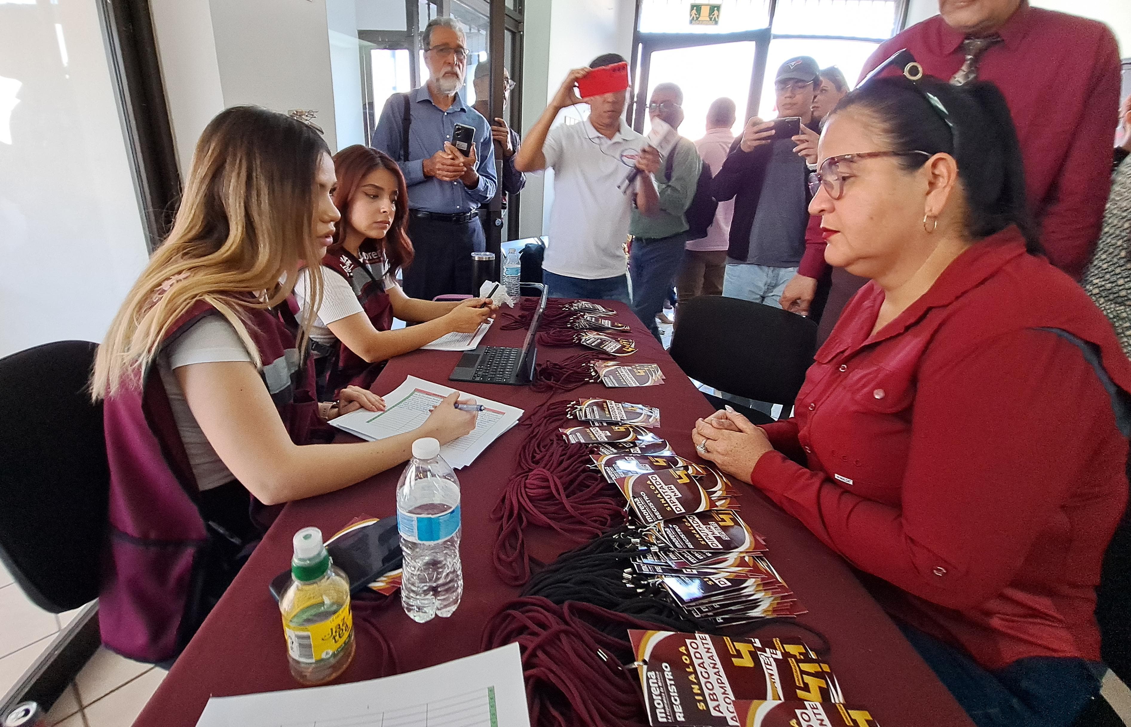 Registro de Margot Urrea a candidata a la alcaldía de Navolato en Morena