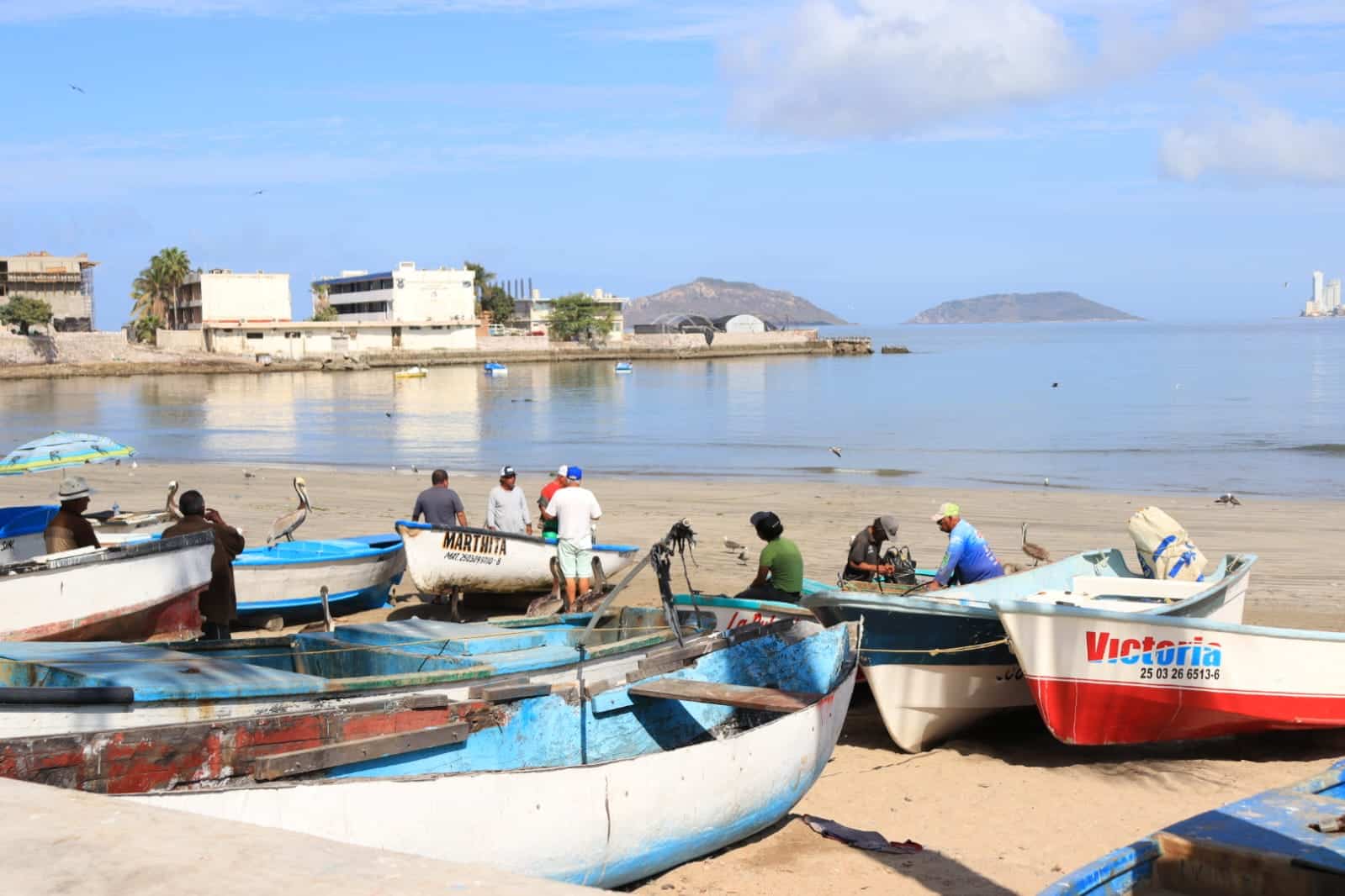 Pescadores de Playa Norte