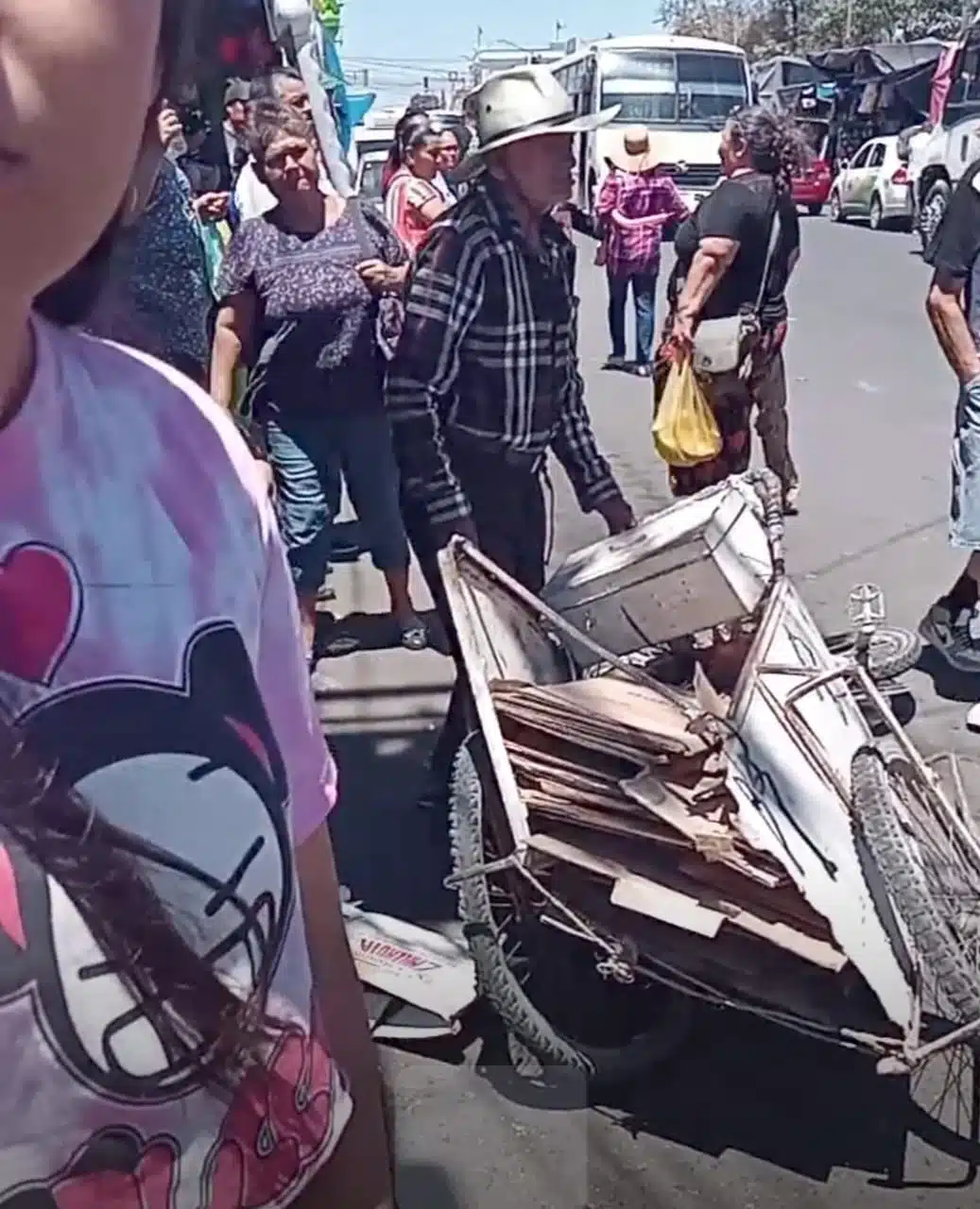 Accidente tipo choque en Mazatlán