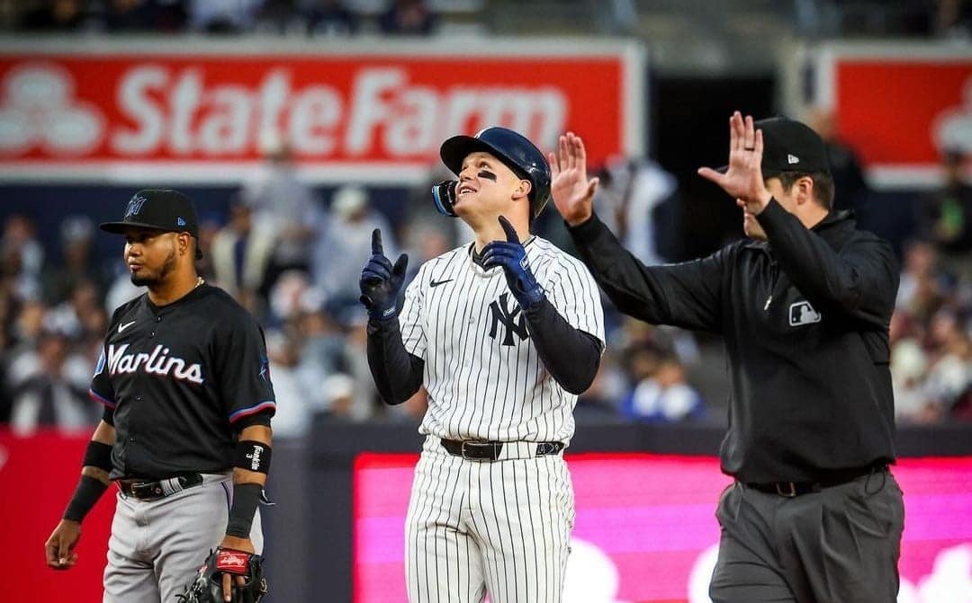 El outfielder mexicano Alex Verdugo conectó tres imparables y produjo una carrera en la victoria de los Yankees.