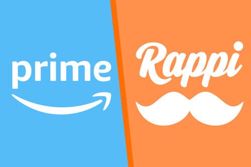 Colaboración de Amazon Prime y Rappi