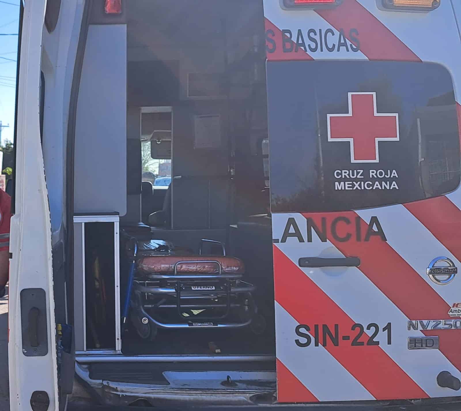 Ambulancia de la Cruz Roja de Culiacán