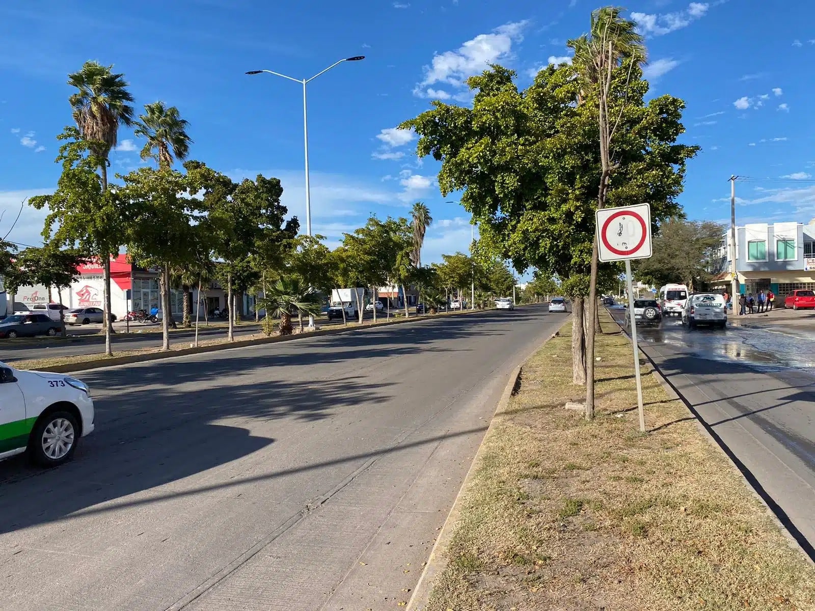 Remodelación en el bulevar Adolfo López Mateos