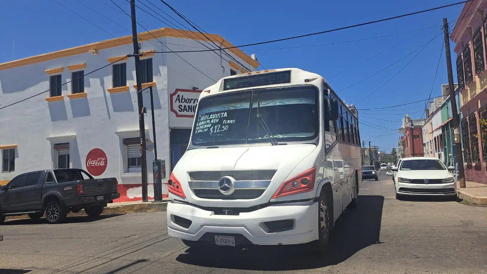Camión urbano en Mazatlán