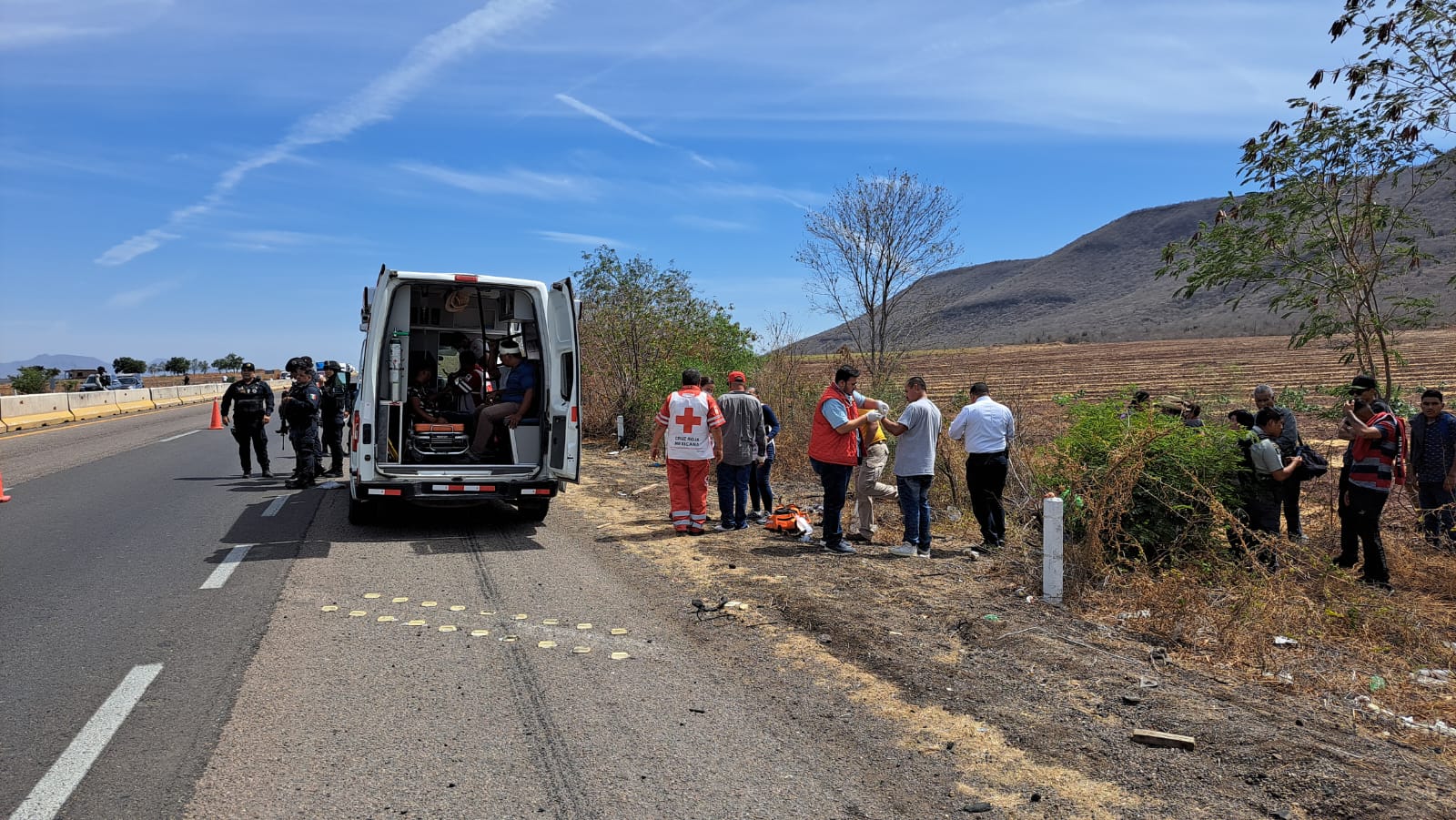 Camionazo en angostura
