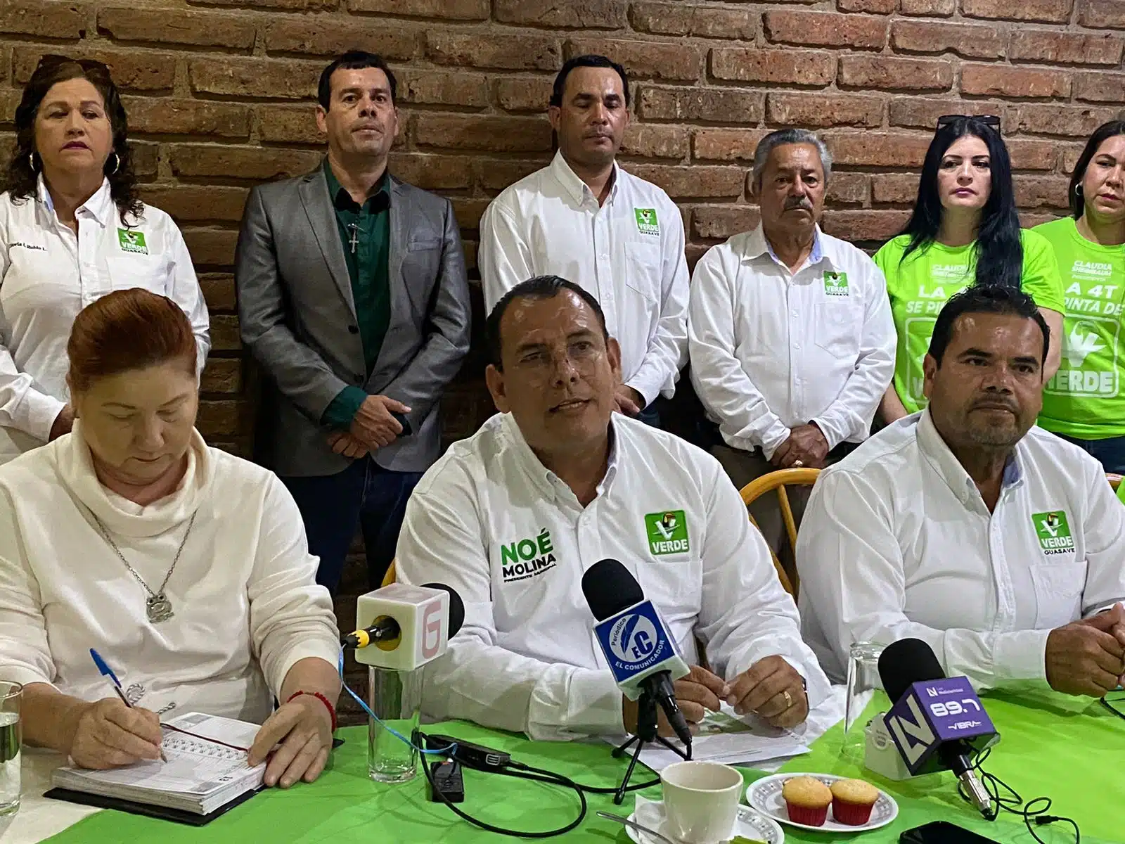 Noé Molina como candidato a la alcaldía de Guasave del PVEM