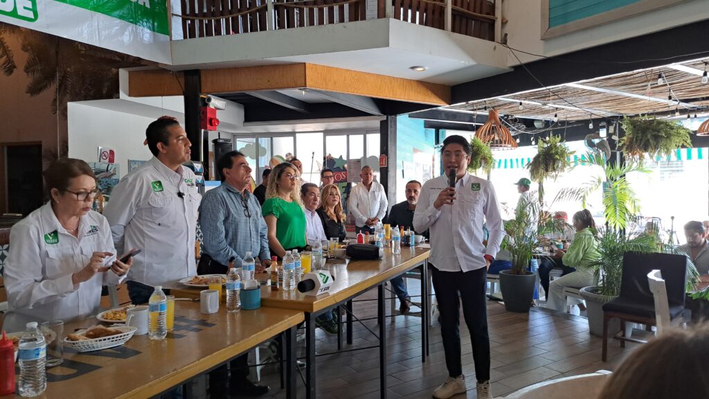 Delegado nacional del Partido Verde Ecologista de México en la ciudad de Mazatlán