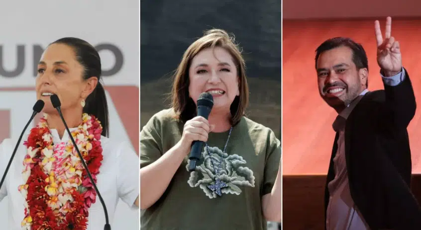 Sheinbaum, Gálvez y Álvarez Máynez se preparan para su segundo debate presidencial
