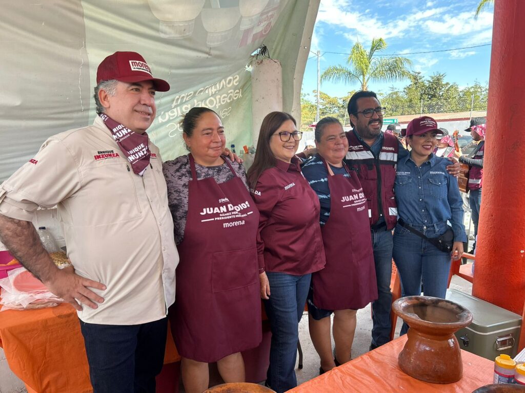 Candidatos de Morena hacen recorridos en Culiacán 