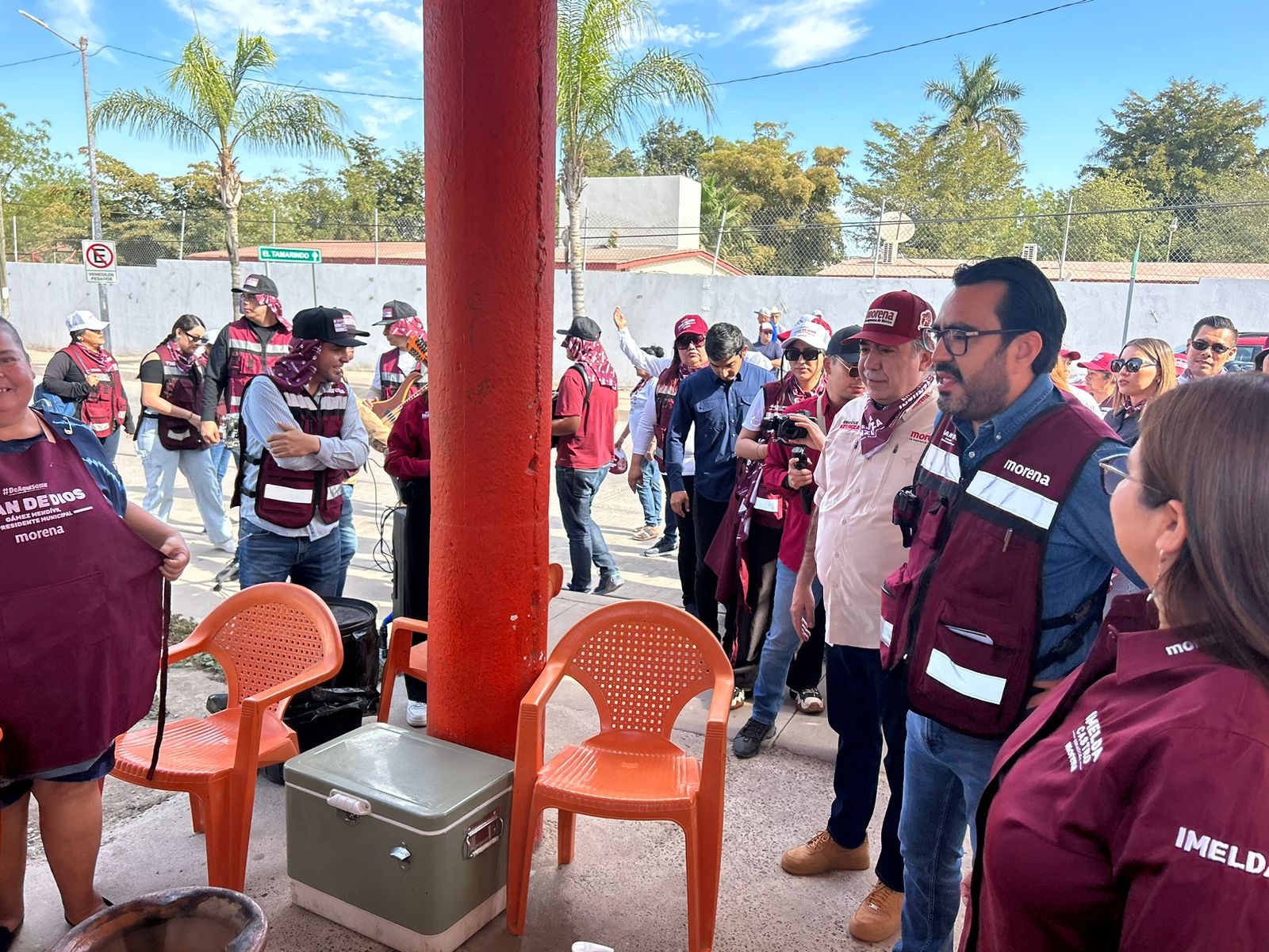 Candidatos de Morena hacen recorridos en Culiacán