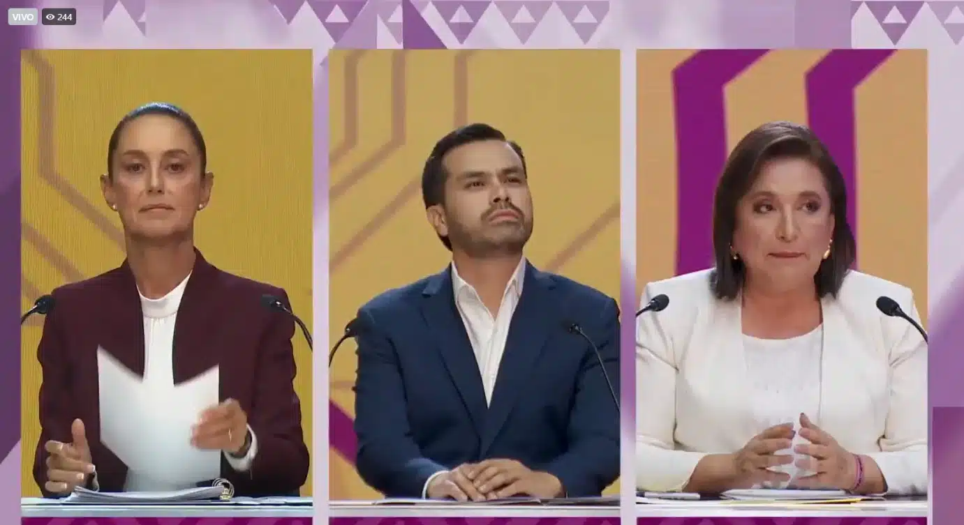 Así Arrancó El Debate Del Ine Entre Candidatos A La Presidencia De La República Línea Directa 5343