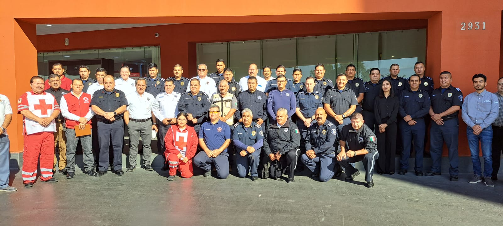 Capacitación a elementos de Bomberos, Cruz Roja y Protección Civil de Culiacán