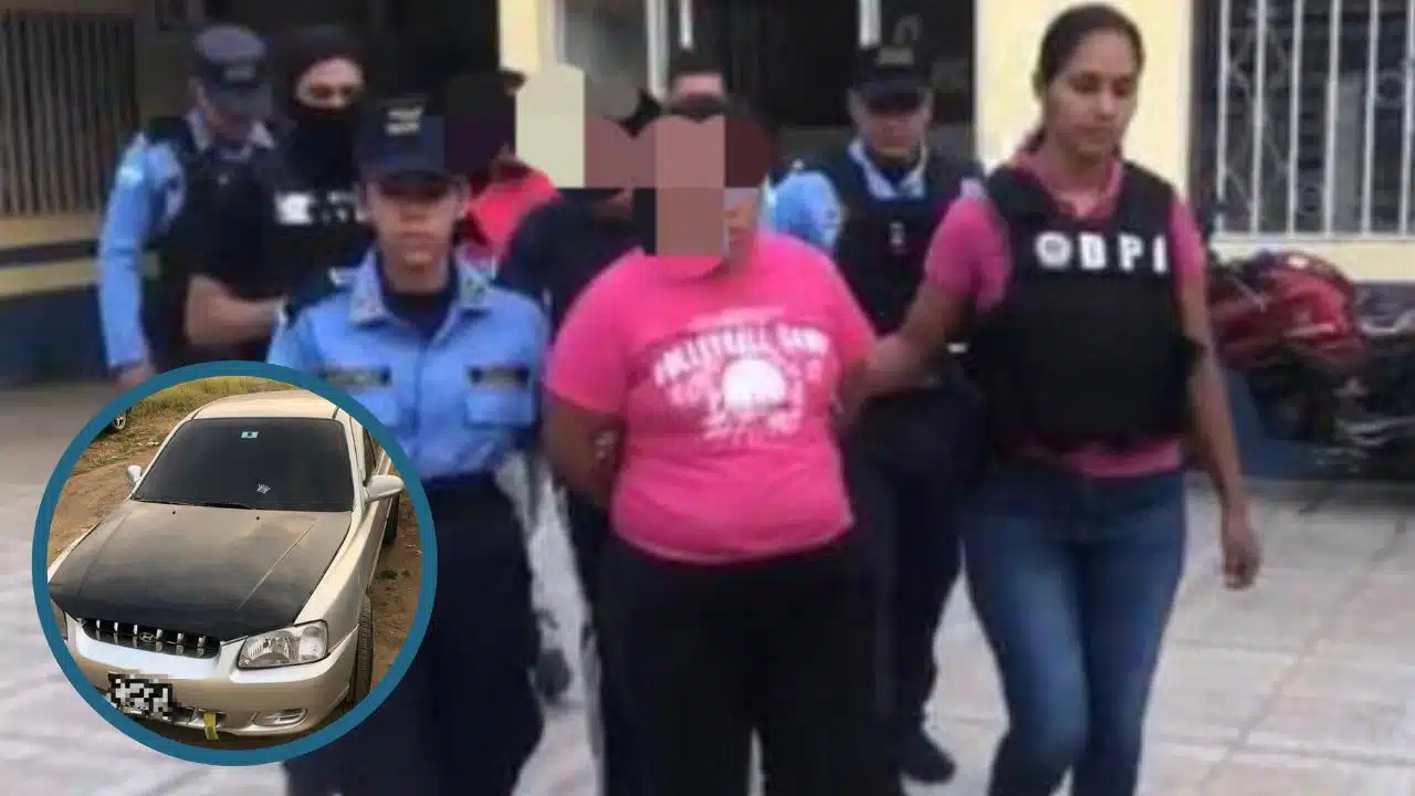 Capturan a pareja que cambió a su hija por un carro en Honduras
