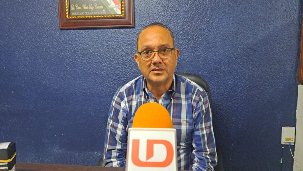 Carlos Alberto Lugo Cervantes, titular de la dependencia estatal en Mazatlán, en entrevista con Línea Directa