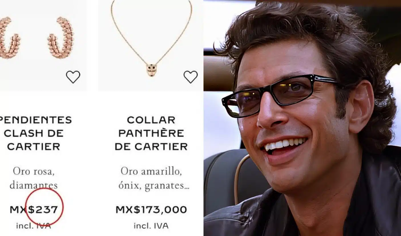 Cartier entrega aretes tras error de precios en su sitio web