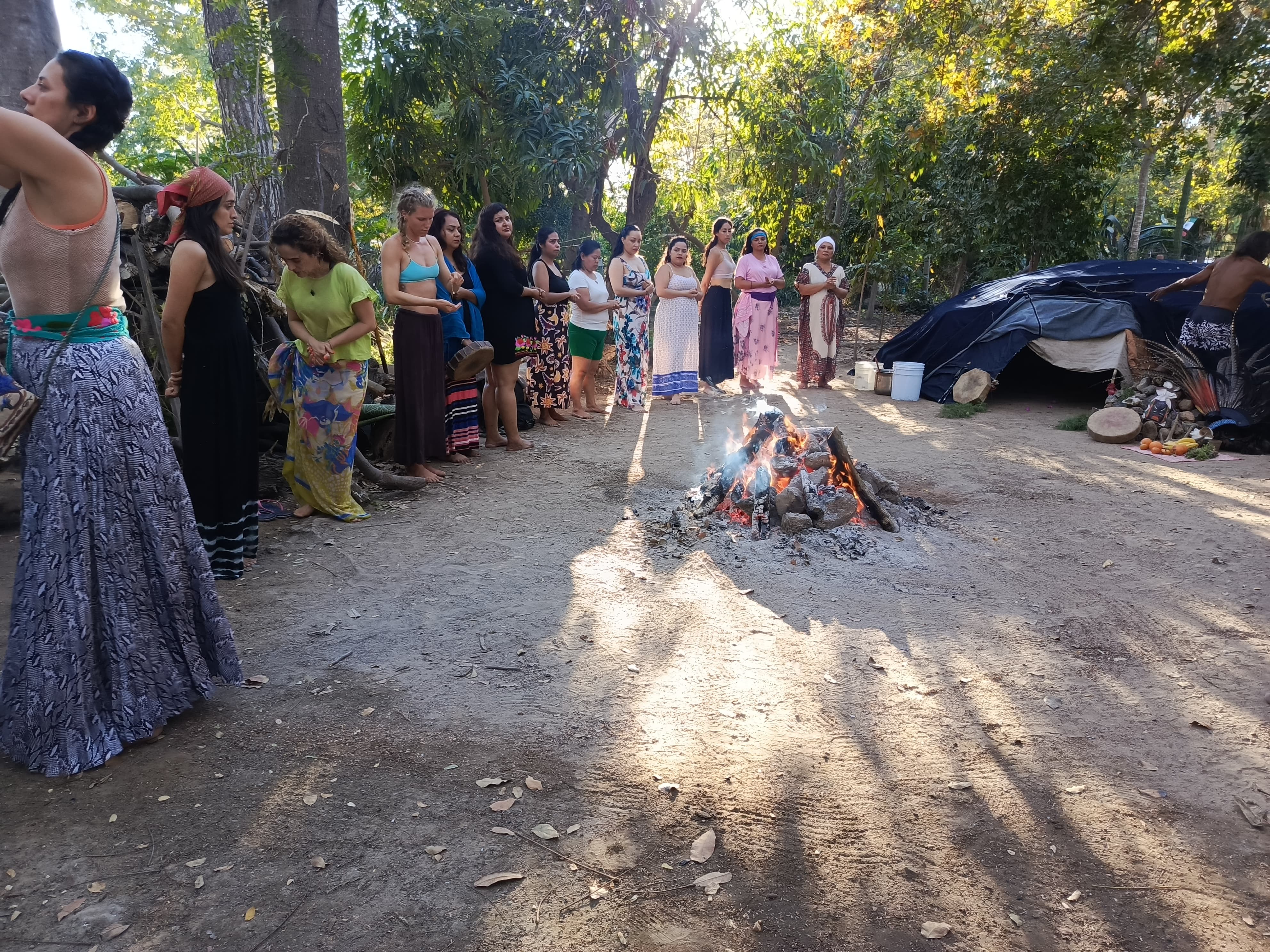 Ceremonia de temazcal