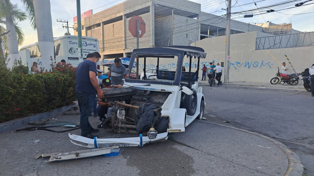 Accidente en la Central Camionera de Mazatlán