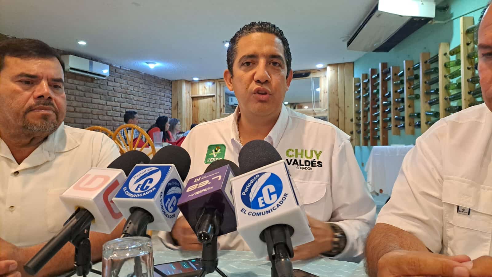 Jesús Valdés Palazuelos, candidato al Senado por el Partido Verde.