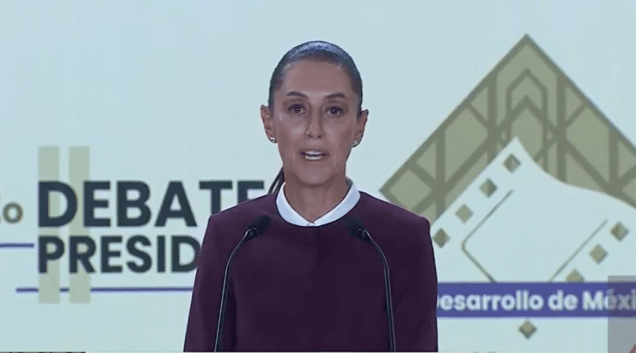 Claudia Sheinbaum Pardo, candidata de Morena, PVEM y PT.