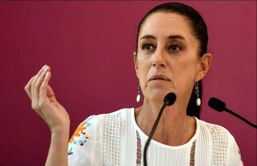 Claudia Sheinbaum, candidata presidencial de la coalición Sigamos Haciendo Historia.