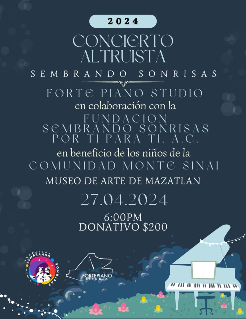 Invitación a concierto Forte Piano Studio