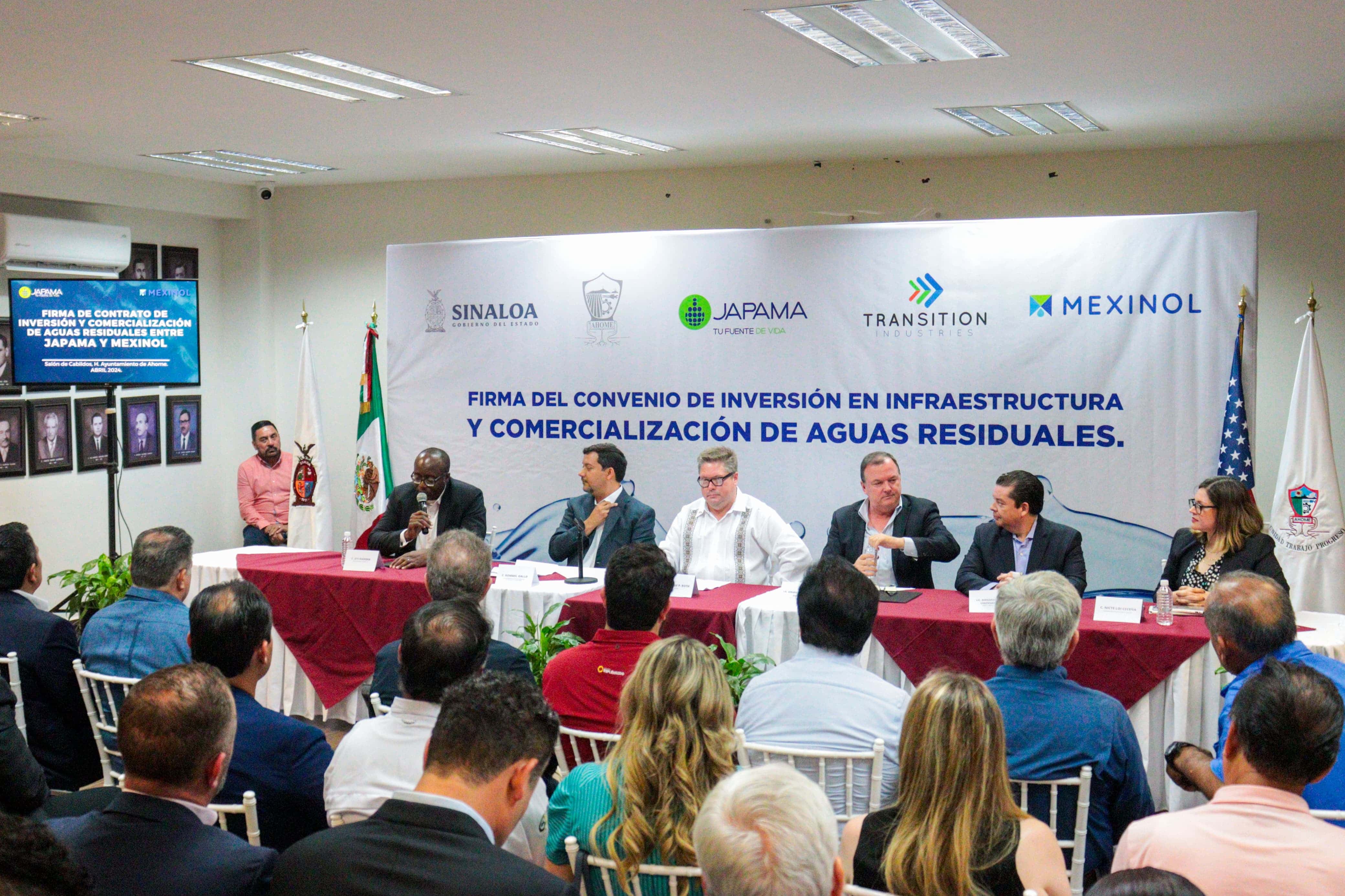 Firme convenio entre Japama y Mexinol