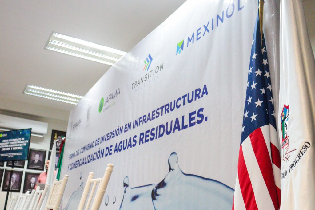 Firma de Convenio entre JAPAMA y MEXINOL